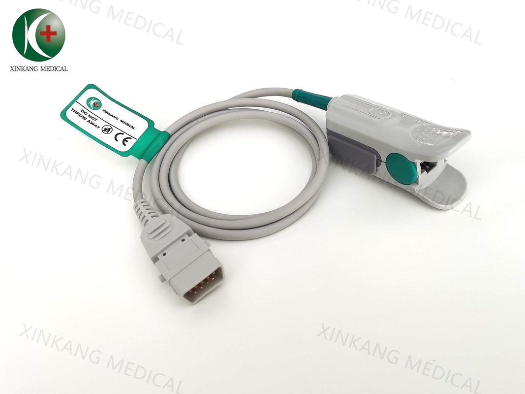 8-pins volwassen Spo2-sensor voor niet-invasieve en handige zuurstofsaturatiemonitoring