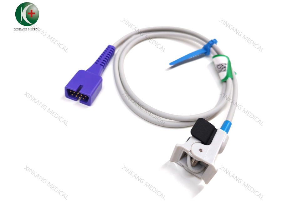 Child Spo2 Probe Compatible NELLCOR 9Pin Oximax spo2 sensor Child Finger Clip
