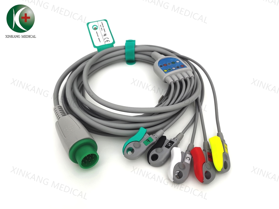 Compatible Sinohero ECG 5leads Clip IEC