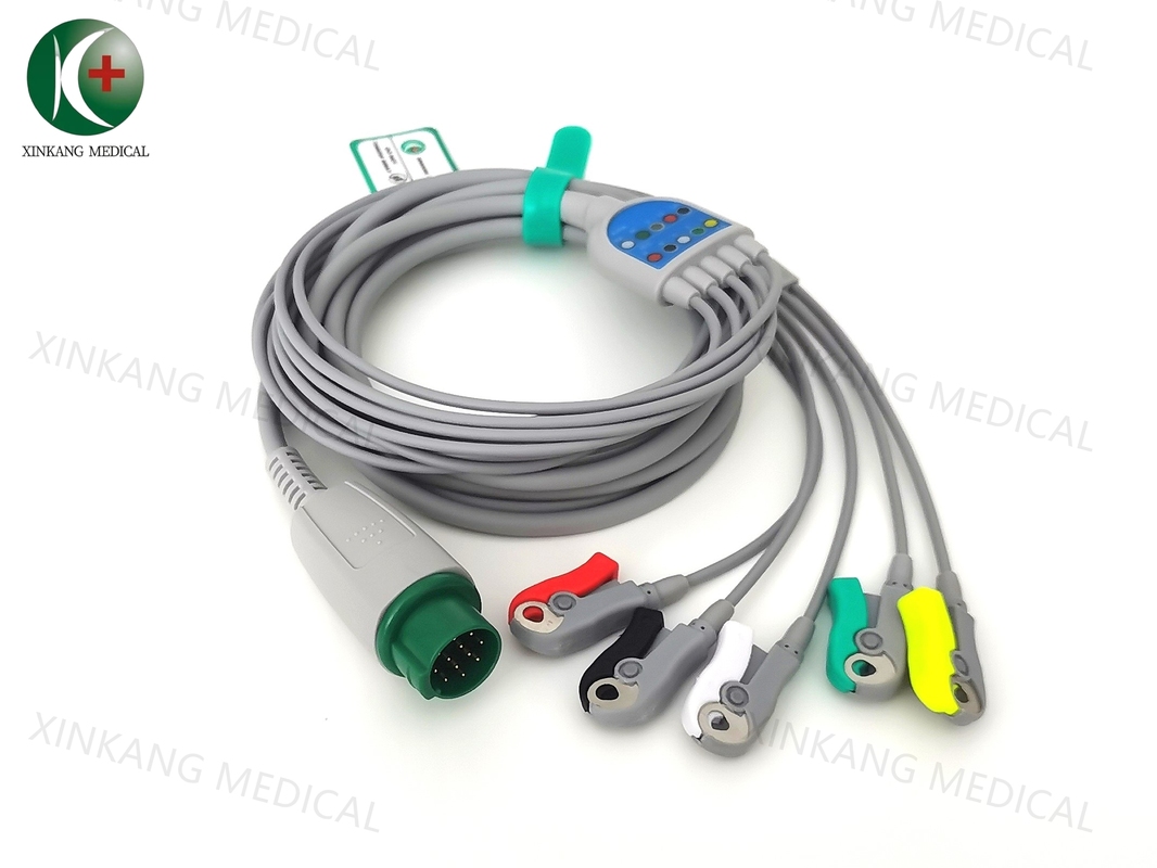 Compatible Biolight M type 12pin 5leads Clip IEC