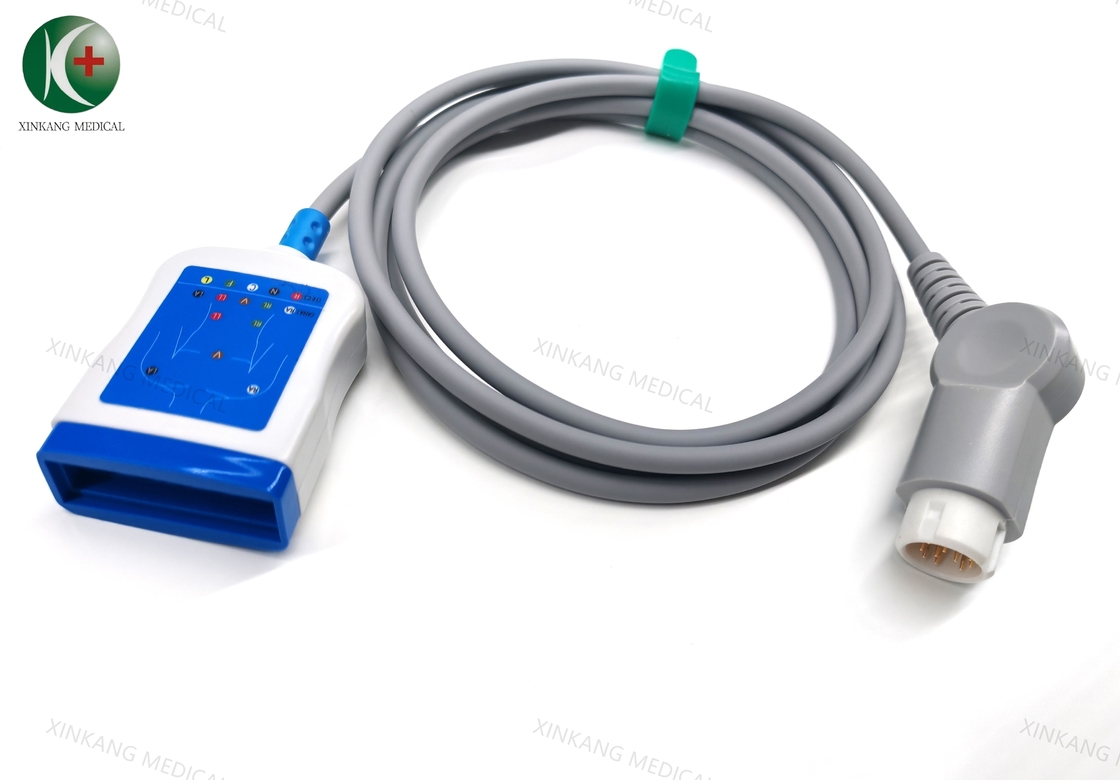 Compatible Philips 12pin ECG Truck Cable DG type