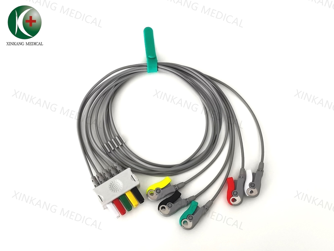 Compatible siemens drager ECG 5leads Leadwire clip IEC