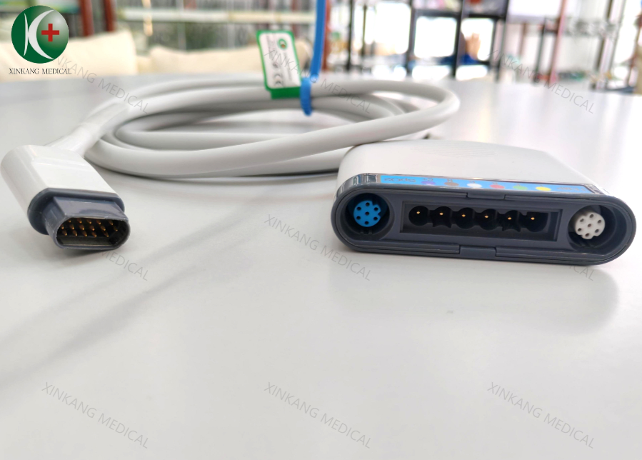 Compatible SIemens Drager Mutifunction ECG Truck Cable New Type