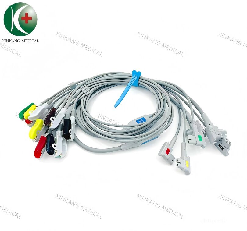 Compatible HP TC-30 EKG Leadwire 10 Leads Clip Type IEC